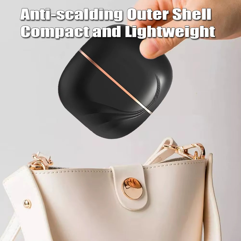 Mini Hair Straightener 3-Speed Temperature Control Rapid Heating & anti Scald Shell Lightweight and Portable for Travel