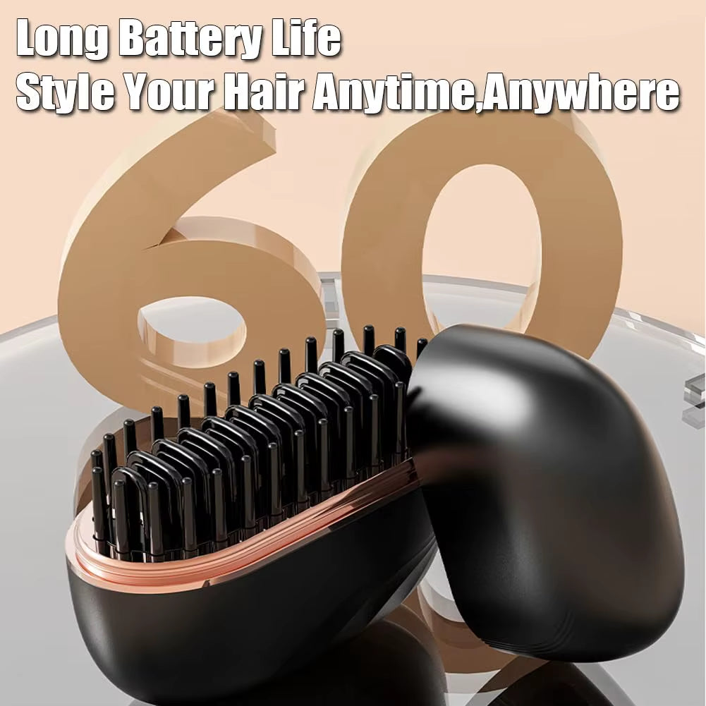 Mini Hair Straightener 3-Speed Temperature Control Rapid Heating & anti Scald Shell Lightweight and Portable for Travel